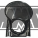Frontal porta farol / carenagem MACAL EC 50 ENDURO / JUNIOR / TT / preto - HP